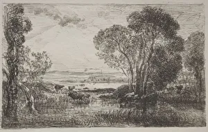The Hydraulic Machine, original impression 1862, printed in 1921 The Hydraulic Machine, original impression 1862, printed in 1921