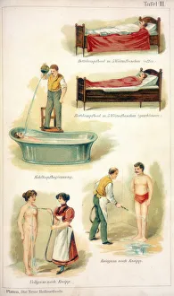 Hydrotherapy treatments, c1902