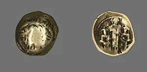 Hyperpyron (Coin) of Andronicus II Palaeologus and Michael IX, 1282-1328. Creator: Unknown