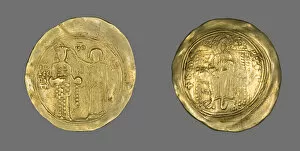 Hyperpyron (Coin) of John II Comnenus, 1118-1143. Creator: Unknown