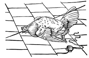 Kircher Prints: Hypnosis, 1680