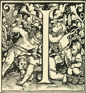 Crawling Prints: I - An Alphabet by Hans Weiditz, c1520-1521, (1908). Creator: Hans Weiditz