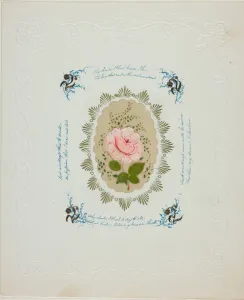 St Valentines Day Prints: Why Should I Blush (valentine), c. 1850. Creator: George Kershaw
