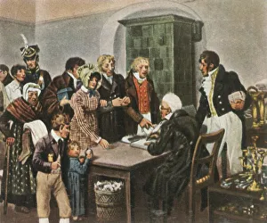 Donation Prints: I gave gold for iron, 1813, (1936). Creator: Unknown