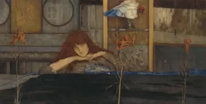 I lock my door upon myself, 1891. Creator: Khnopff, Fernand (1858-1921)