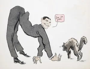 Excess Prints: I m a Cat, from White Bottoms pub. 1927