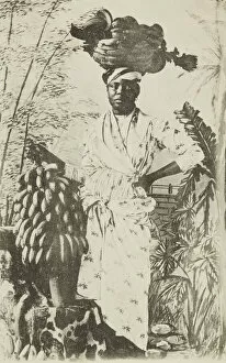 I. - Marchande de bananes aux Antilles, ca. 1910. Creator: Unknown