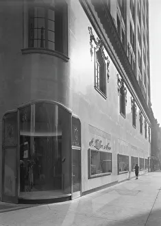 Street Corner Prints: I. Miller shoe store, business at 5th Ave and 54th St