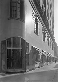 Street Corner Prints: I. Miller shoe store, business at 5th Ave and 54th St