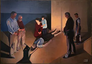 Requiem Prints: I naufraghi, 1934. Creator: Cagnaccio di San Pietro (1897-1946)
