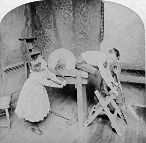 Grinding Wheel Prints: I Will Have Some New Pants. Artist: BW Kilburn
