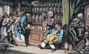 I have a secret art to cure / Each malady which men endure, 1814