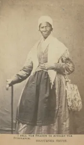Escaped Prints: I sell the shadow to support the substance, Sojourner Truth, 1864. Creator: Unknown