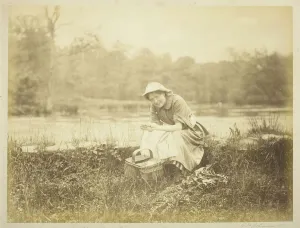 I think on the Laddie that lo es me so well, 1882. Creator: Henry Peach Robinson