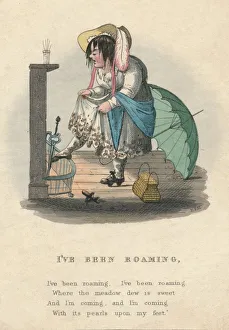 Fender Prints: I ve Been Roaming, 1828. Creator: Unknown