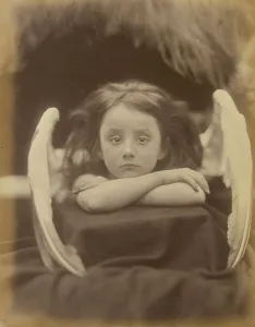 Julia Margaret Pattle Cameron Prints: I Wait (Rachel Gurney), 1872. Creator: Julia Margaret Cameron