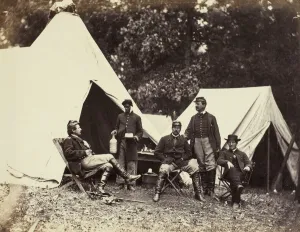Society Gallery: What Do I Want, John Henry?, November 1862. Creator: Alexander Gardner