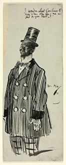 Phil May Prints: I Wonder What Caroline ll Say, 1898. Creator: Philip William May