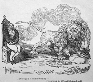 Caroline Collection: I am wrapp d in dismal thinkings!, c1820. Creator: George Cruikshank