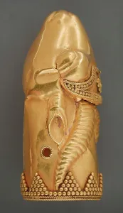 Mesopotamian Prints: Ibex (image 1 of 2), late 9th century - early 8th century BCE. Creator: Unknown