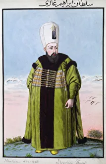 John Young Prints: Ibrahim I, Ottoman Emperor, (1808). Artist: John Young