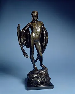 Mould Prints: Icarus, 1884. Creator: Alfred Gilbert