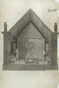 Ice House Prints: Ice castle built for Empress Anna Ioannovna during the Month of January of the Year 1740