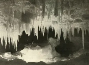 An Ice Cave in the Winter, c1908, (1909)
