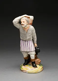 Street Seller Collection: Ice Cream Peddler, Saint Petersburg, c. 1779 / 96. Creators: Jean Rachette