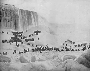 Spectacular Prints: Ice Mountain, Niagara, c1897. Creator: Unknown