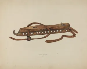 Ice Skate, 1939. Creator: Erwin Stenzel