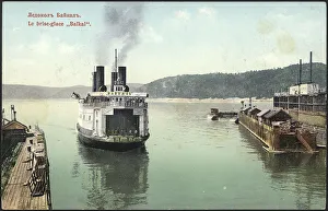 Rift Lake Prints: Icebreaker Baikal, 1904-1917. Creator: Unknown