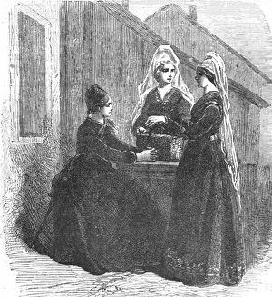 Icelandic Prints: Icelandic Costumes; An Icelanders Notes on Iceland, 1875. Creator: Unknown