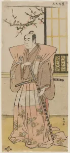 1743 1812 Prints: Ichikawa Monnosuke II as a Lord in Formal Dress, 1789. Creator: Katsukawa Shunko (Japanese