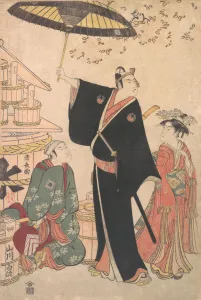 Ichikawa Yaozo III in the Role of Sukeroku from the Play Yukari no Edo-sakura