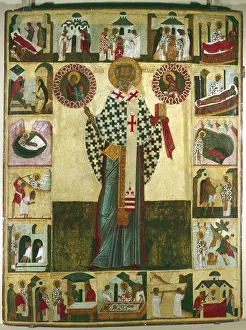 Bishop Of Myra Gallery: Icon of St Nicholas, Russian