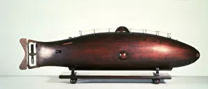 Catalunya Collection: The Ictineo, submarine made by Narcis Monturiol