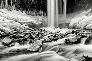 Pacific North West Prints: Icy Flow. Creator: Joshua Johnston
