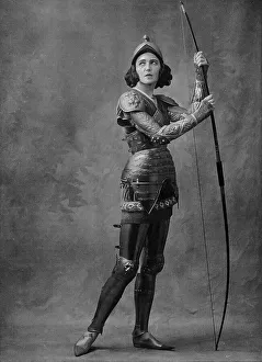 Dannuzio Prints: Ida Rubinstein as Saint Sebastián in The Martyrdom of Saint Sebastián at the Chatelet