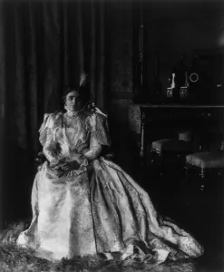Mckinley William Prints: Ida (Saxton) McKinley, 1847-1907, 1897. Creator: Frances Benjamin Johnston