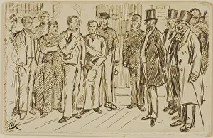 Keene Charles Samuel Prints: Identification of Prisoner, n. d. Creator: Charles Samuel Keene