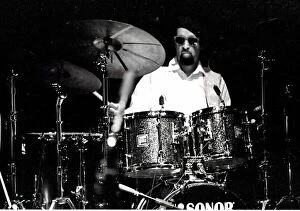 1990s Collection: Idris Muhammad, Ronnie Scotts, London, 1998. Artist: Brian O Connor