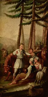 Reassuring Prints: Idyll, 1825. Creator: Jan Zamojski