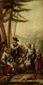 1826 Prints: Idyll, 1826. Creator: Jan Zamojski