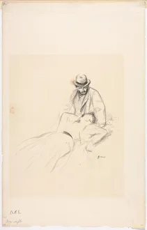 An Idyll, fourth quarter 1800s or first third 1900s. Creator: Jean Louis Forain (French An Idyll, fourth quarter 1800s or first third 1900s. Creator: Jean Louis Forain (French