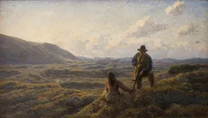 Moorland Prints: Idyll on the heath, 1908. Creator: Johannes Martin Fasting Wilhjelm