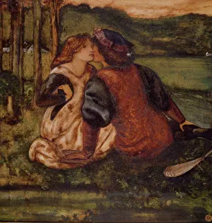 An Idyll, mid-late 19th century. Creator: Sir Edward Coley Burne-Jones