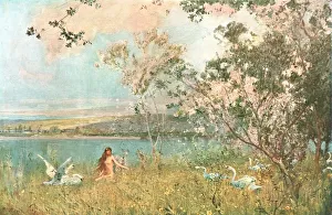 Mating Prints: An Idyll of Spring, 1897, (c1902). Creator: Unknown