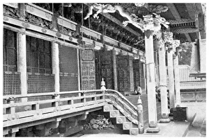Captain F Brinkley Prints: Ieyasu Temple, Japan, 1904