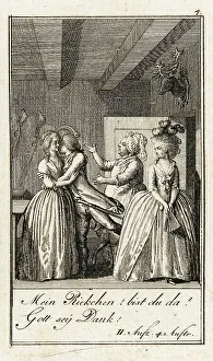 Iffland's Jager, 1786. Creator: Daniel Nikolaus Chodowiecki